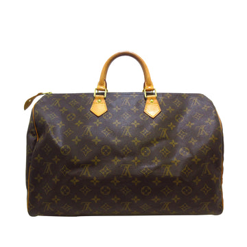 LOUIS VUITTON Monogram Speedy 40 Boston Bag