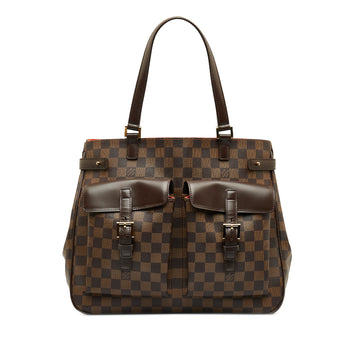 LOUIS VUITTON Damier Ebene Uzes Tote Bag