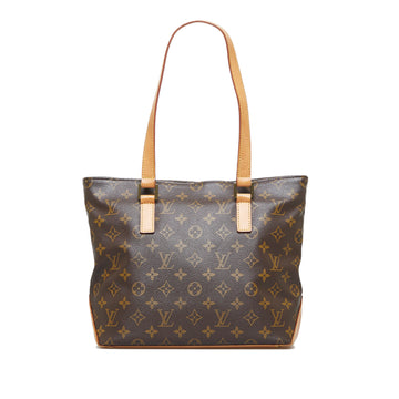 LOUIS VUITTON Monogram Cabas Piano Tote Bag