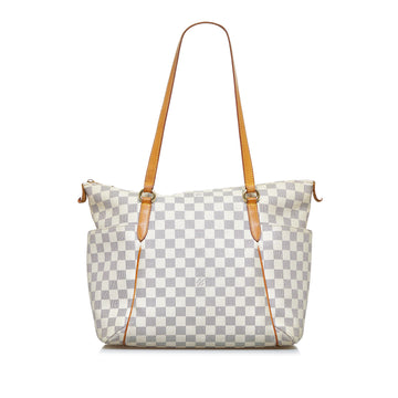 LOUIS VUITTON Damier Azur Totally MM Tote Bag