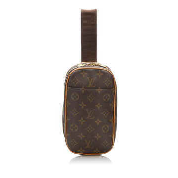 LOUIS VUITTON Monogram Pochette Gange Crossbody Bag