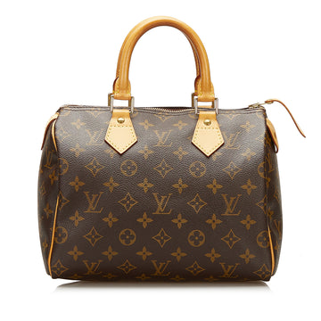 Louis Vuitton Monogram Speedy 25 Boston Bag