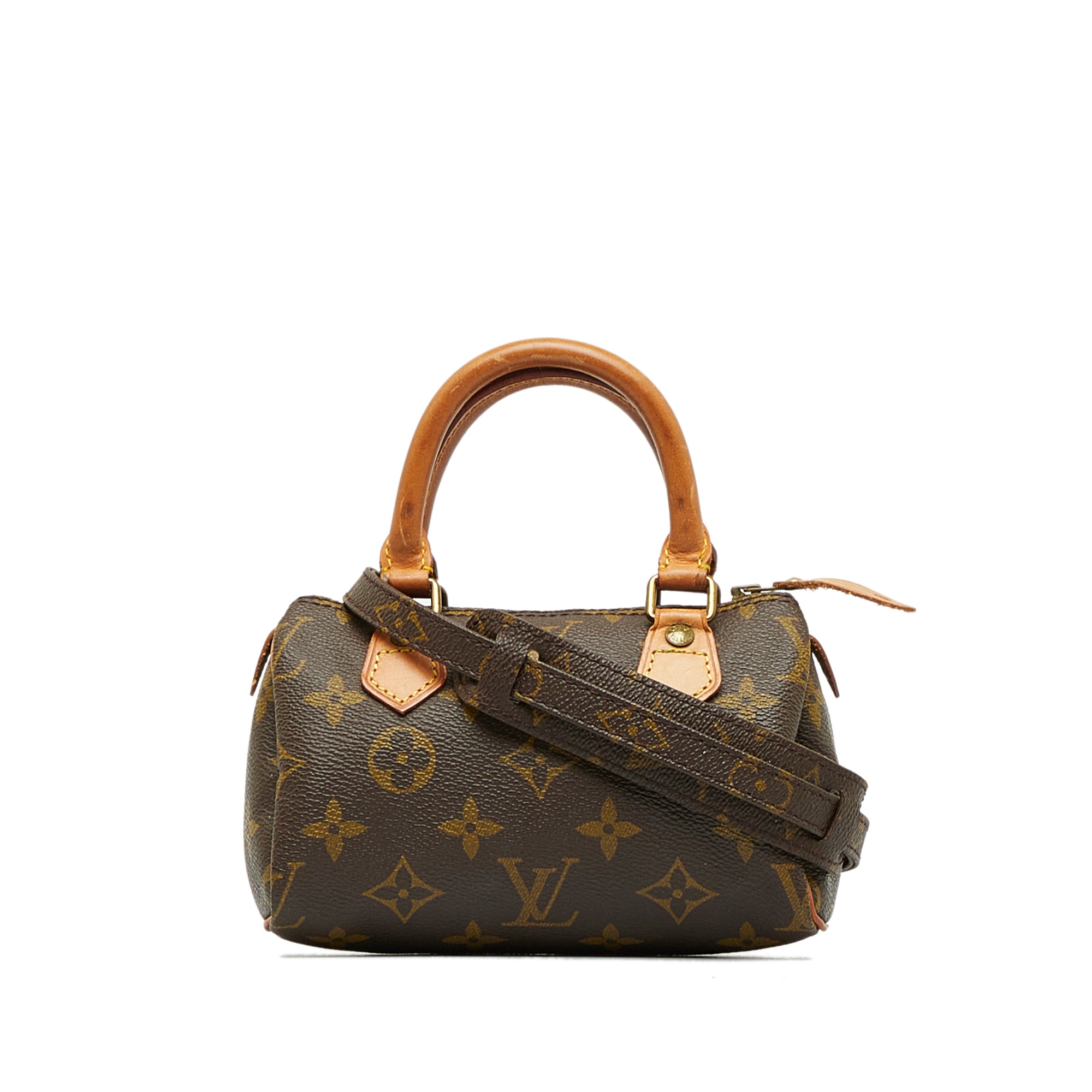 LOUIS VUITTON Monogram Mini HL Speedy Boston Bag