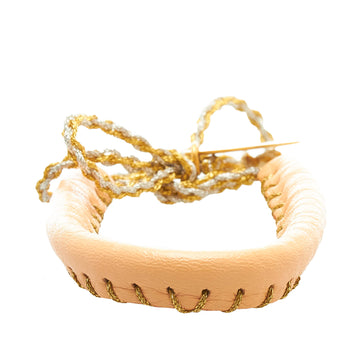FENDI Selleria Wrap Bracelet Costume Bracelet