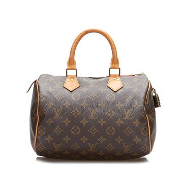 LOUIS VUITTON Monogram Speedy 25 Boston Bag