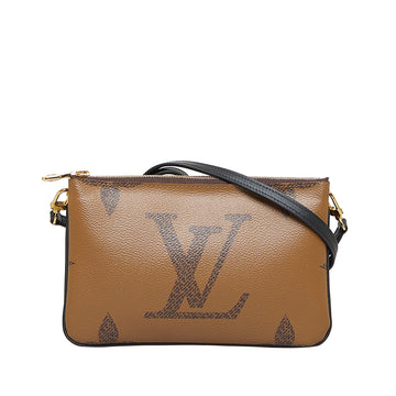 Louis Vuitton Pochette My Lock Me Chain Shoulder Bag Clutch M67521 Ros in  2023