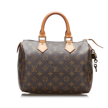 LOUIS VUITTON Monogram Speedy 25 Boston Bag