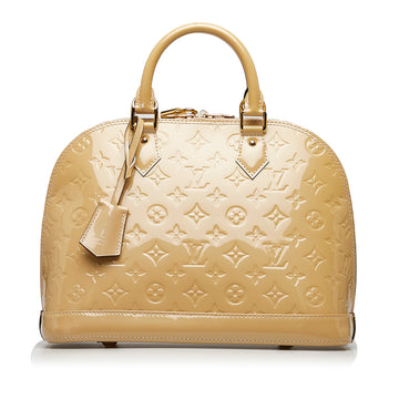 LOUIS VUITTON Monogram Vernis Alma PM Handbag