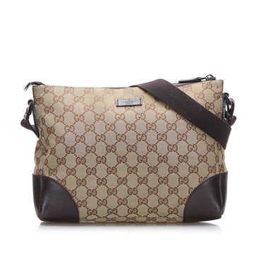 GUCCI GG Canvas Crossbody Crossbody Bag