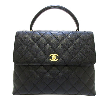 Chanel Kelly Caviar Leather Handbag