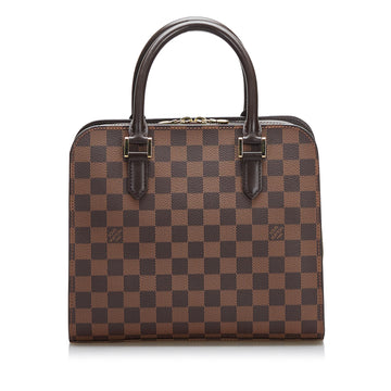 Louis Vuitton Damier Ebene Triana Handbag