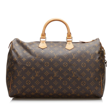 Louis Vuitton Monogram Speedy 40 Boston Bag