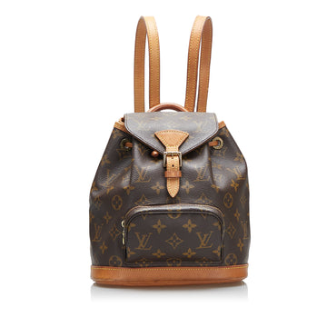 LOUIS VUITTON Monogram Montsouris MM Backpack