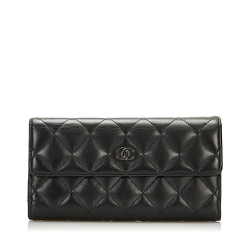 Chanel CC Flap Continental Wallet Long Wallets