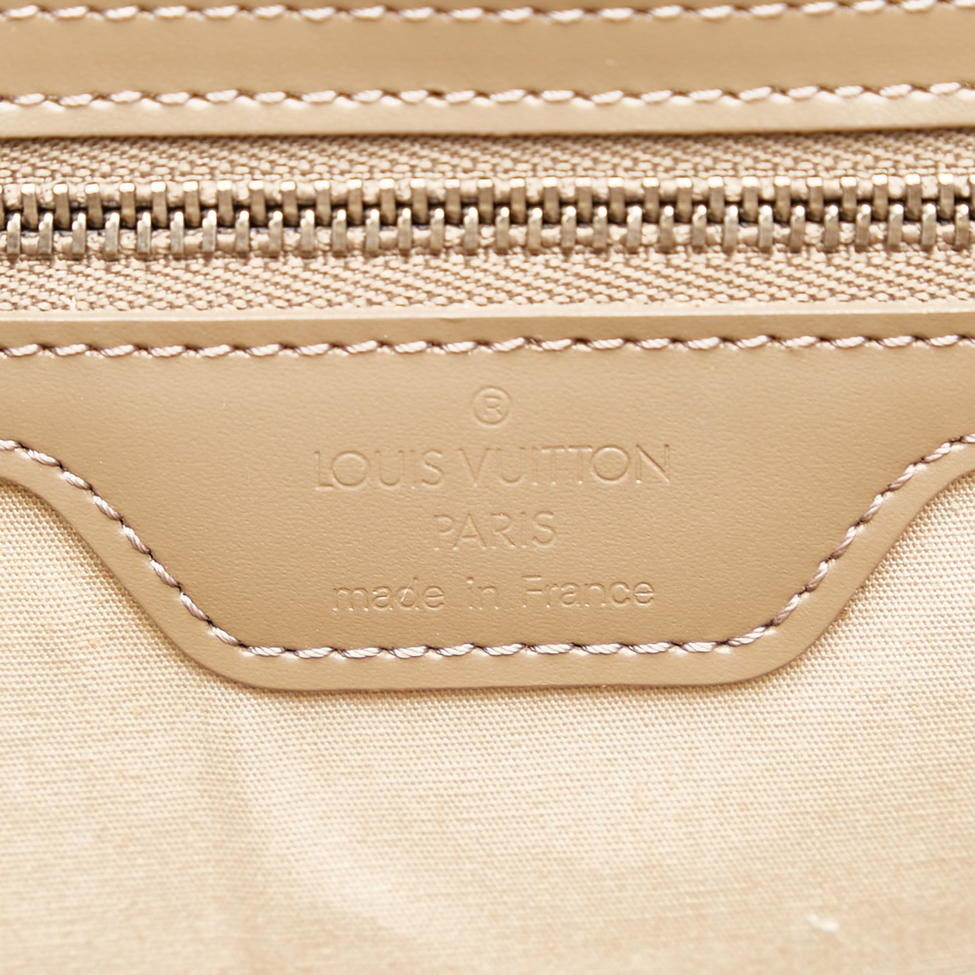 Louis Vuitton Saint-Tropez Tote Beige Leather for sale online