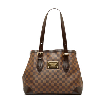 LOUIS VUITTON Damier Ebene Hampstead PM Tote Bag