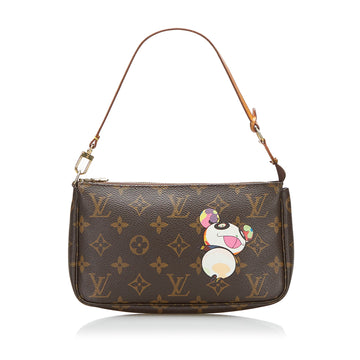 Louis Vuitton Monogram Pochette Accessoires Takashi Murakami Panda Baguette