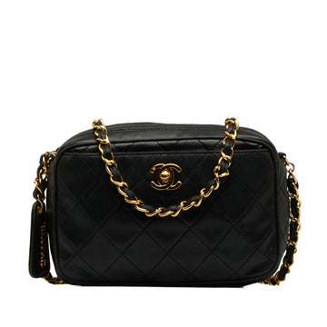 CHANEL CC Matelasse Lambskin Camera Bag