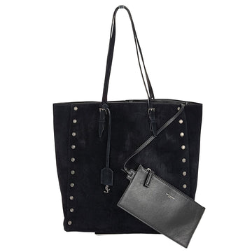 SAINT LAURENT Saint Laurent Saint Laurent Tote shoulder bag in black suede