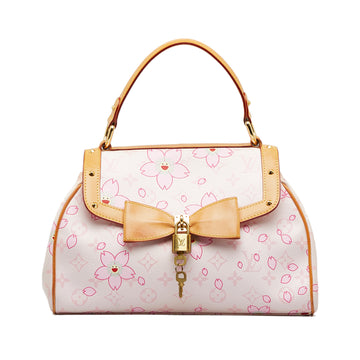 LOUIS VUITTON x Takashi Murakami Monogram Cherry Blossom Sac Retro Handbag