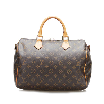 Louis Vuitton Monogram Speedy Bandouliere 30 Satchel