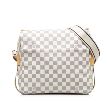 LOUIS VUITTON Damier Azur Naviglio Crossbody Bag