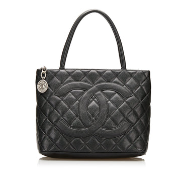 Chanel Caviar Medallion Tote Tote Bag