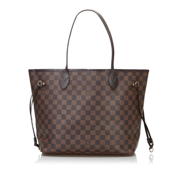 Louis Vuitton Damier Ebene Neverfull MM Tote Bag