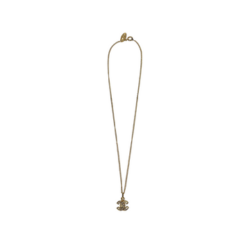 CHANEL CC Necklace Gold Plated