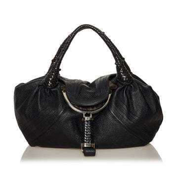 Fendi Spy Leather Handbag