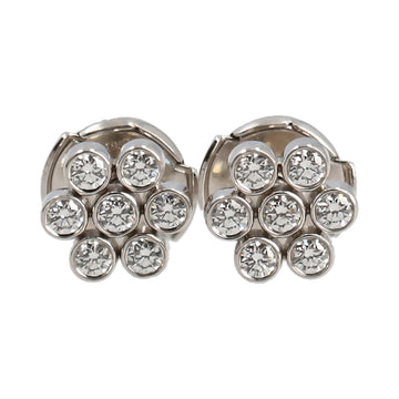 TIFFANY & CO Platinum Diamond Earrings