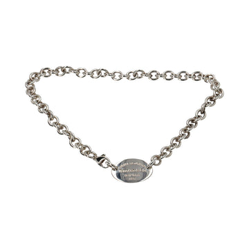 TIFFANY & CO Silver 'Return To Tiffany' Necklace