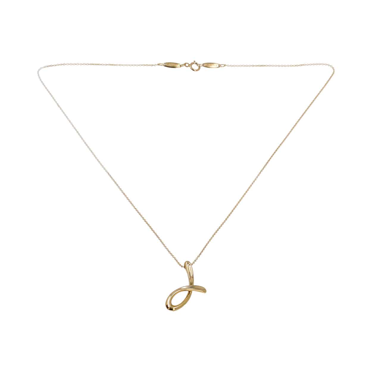 Tiffany and deals co j necklace