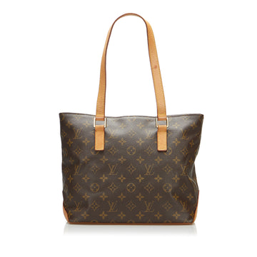 Louis Vuitton Monogram Cabas Mezzo Tote Bag