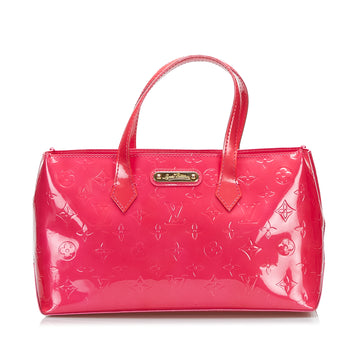 Louis Vuitton Monogram Vernis Wilshire PM Handbag