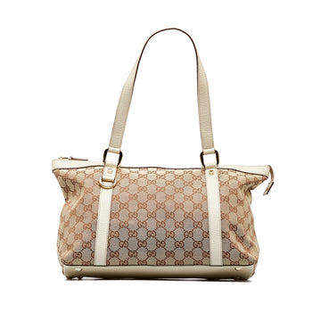 GUCCI GG Canvas Abbey D-Ring Tote Tote Bag