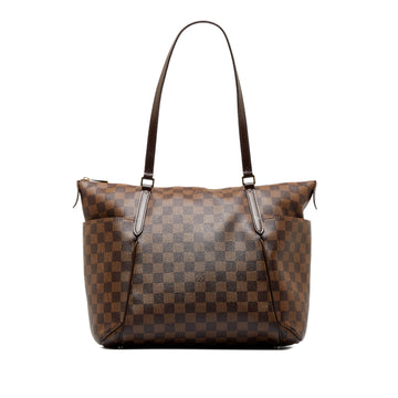 LOUIS VUITTON Damier Ebene Totally MM Tote Bag