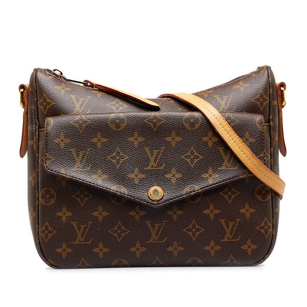 Authentic Louis Vuitton Monogram Mabillon Crossbody Shoulder Handbag