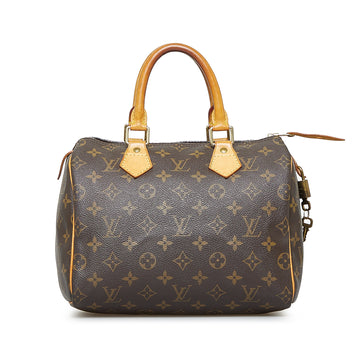 LOUIS VUITTON Monogram Speedy 25 Boston Bag