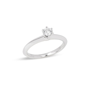 Tiffany & Co Tiffany Setting 024ct Diamond Solitaire Ring