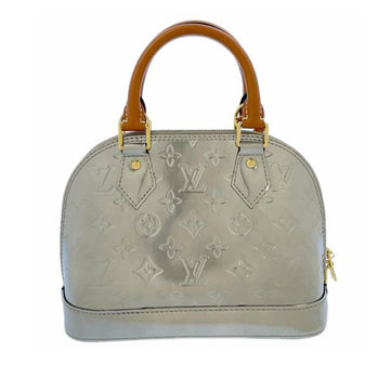 LOUIS VUITTON Monogram Vernis Alma BB Satchel