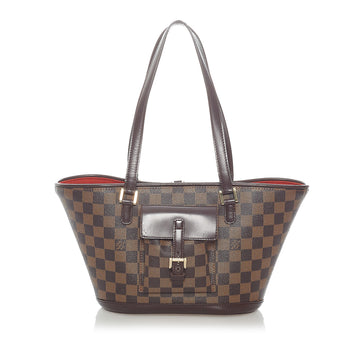 Louis Vuitton Damier Ebene Manosque PM Tote Bag