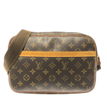 LOUIS VUITTON Monogram Reporter PM Crossbody Bag