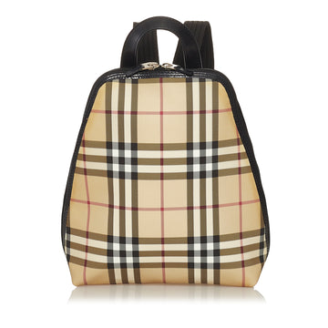 Burberry House Check Canvas Backpack
