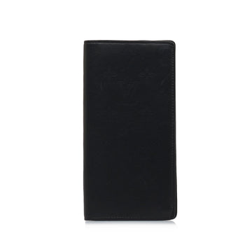 LOUIS VUITTON Monogram Shadow Brazza Long Wallets