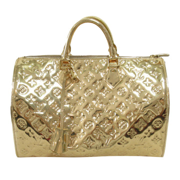 LOUIS VUITTON Monogram Miroir Speedy 35 Boston Bag