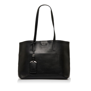 PRADA City Calf Tote Bag