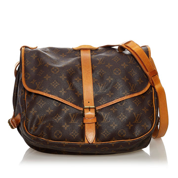 Louis Vuitton Monogram Saumur 35 Crossbody Bag