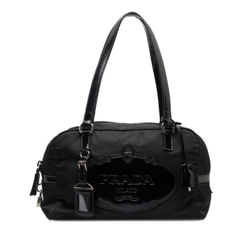 PRADA Canapa Logo Tessuto Shoulder Bag