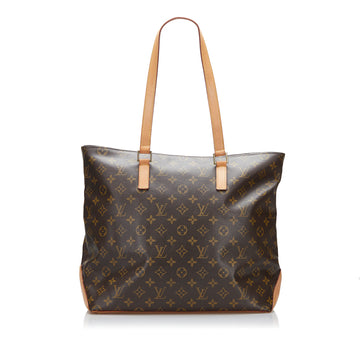 Louis Vuitton Monogram Cabas Mezzo Tote Bag